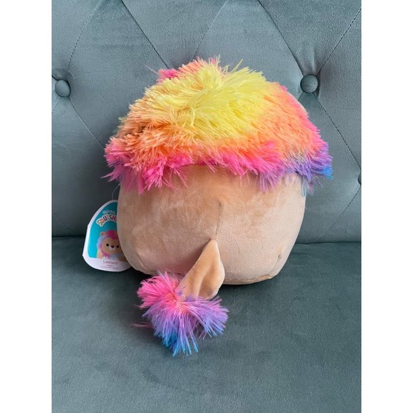 2021 Original Squishmallows Leonard Colorful Lion Plush Kellytoys - Picture 9 of 9